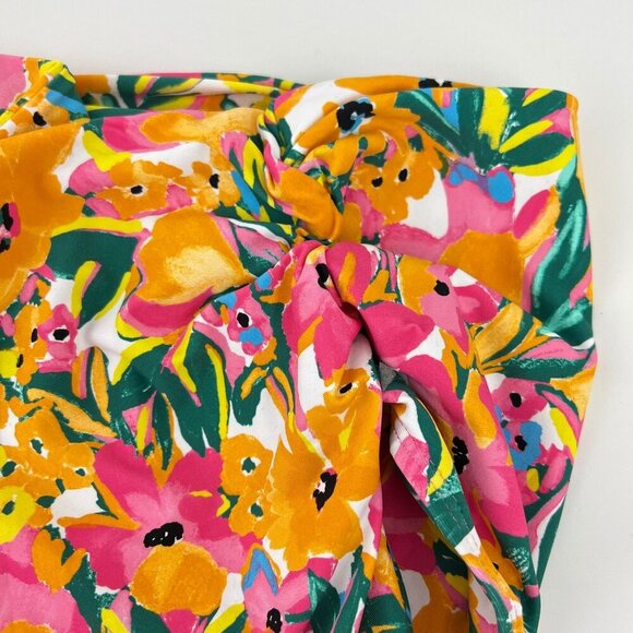 Anne Cole Swimsuit Bikini Two Piece Sunshine Floral Size XXL UPF 50 - Picture 4 of 14